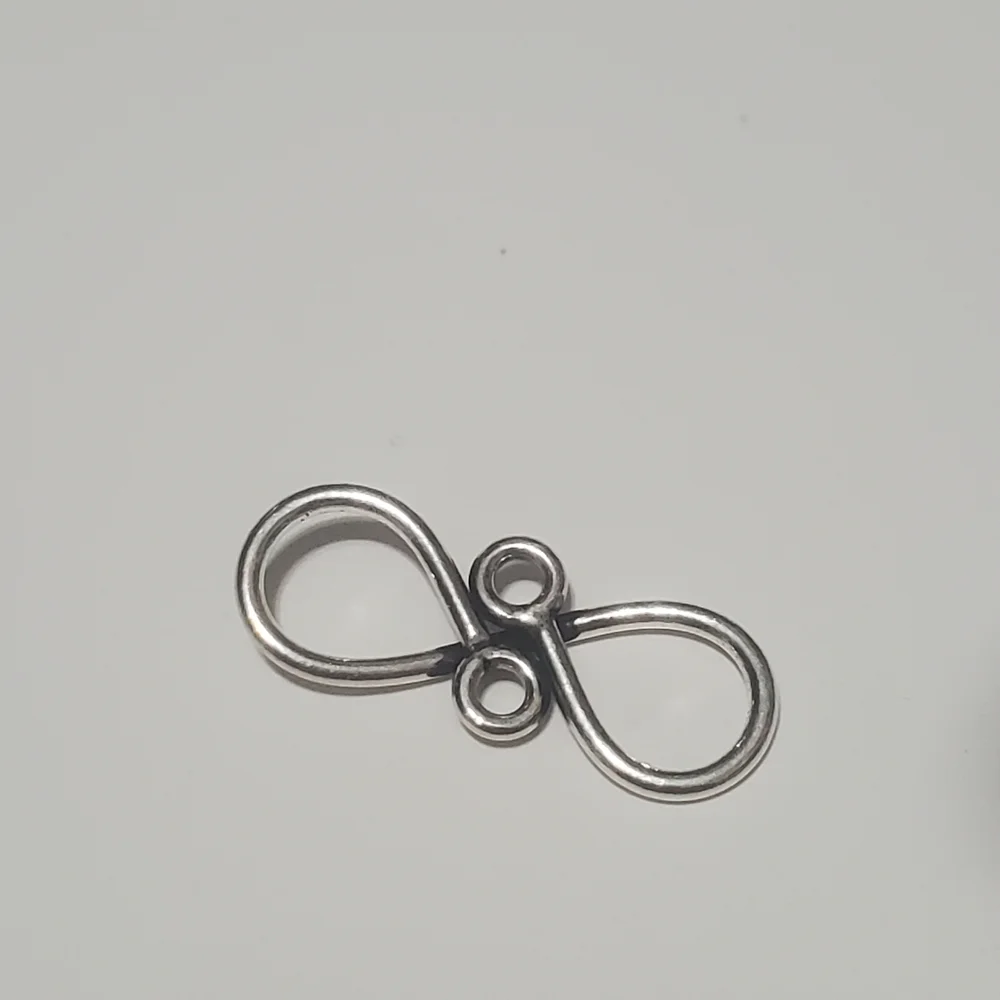 2/$15 Sterling Silver Infinity Figure 8 Link